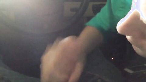 Dirty Car Blowjob: Outdoor Amateur Fun with CIM Swallow