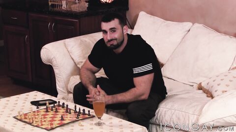 Michael Roman devours the tight little ass of sexy twink JD Phoenix