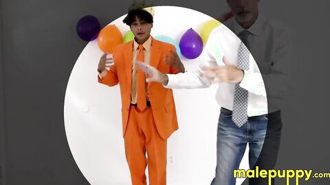 Cute Latino Julian Jaden is EMBARRASSED in front of his coach