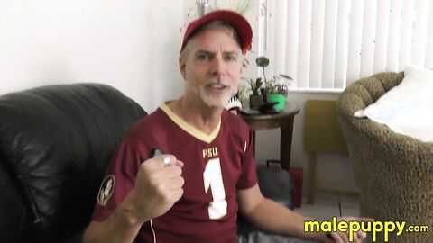 Your stepdad Richard Lennox accidentally FARTS during a game