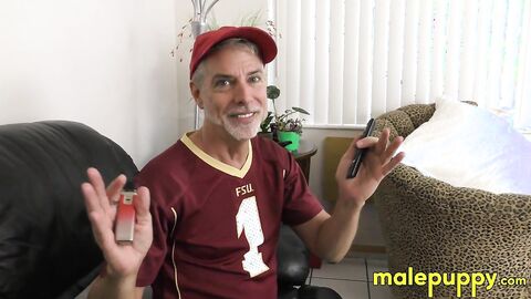 Your stepdad Richard Lennox accidentally FARTS during a game