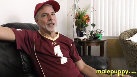 Your stepdad Richard Lennox accidentally FARTS during a game