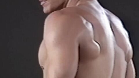 Gorgeous and ripped Steve Hammond showed us the wild way to solo jerk