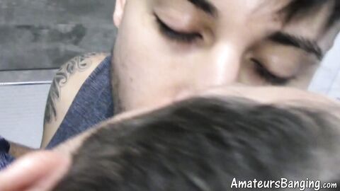 Intense anal session ends with Quinton getting creampied nicely