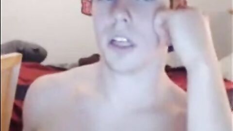 Twink's Delicious Butt on Webcam