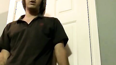 JoeSchmoeXXX.com - Chunky boy sucks big hairy dick and makes his buddy blast