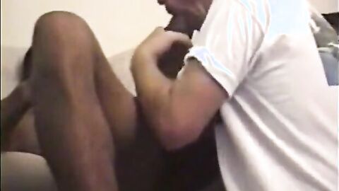 Biggest Dick Sucked by Amateur Interracial Couple