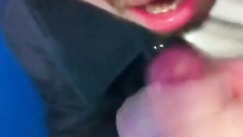 Public WC Blowjob by Amateur Cum Sucker