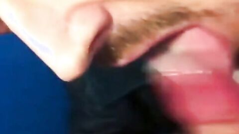 Public WC Blowjob by Amateur Cum Sucker