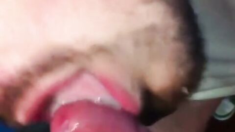 Public WC Blowjob by Amateur Cum Sucker