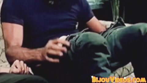 Vintage mature dudes Clay Russell and Joe Gage suck one anothers dick