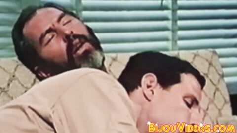 Vintage mature dudes Clay Russell and Joe Gage suck one anothers dick
