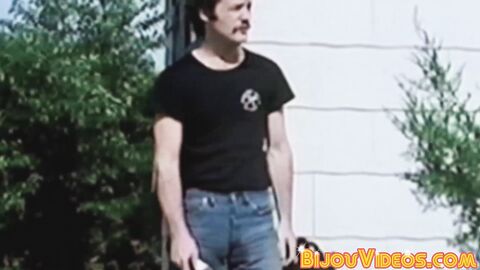 Vintage gay Marty King is in pig mode during this group sex scene