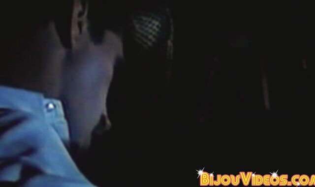 Muscled retro hottie Rory gets his throat choked and fucked by Richard West