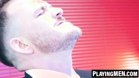 PlayingMen.com - Frankly Fox the lawyer pounds his ass on Diego Reyes's thick cock