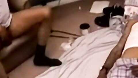 JoeSchmoeXXX.com - Big black cock stud fucks his horny butt buddy raw