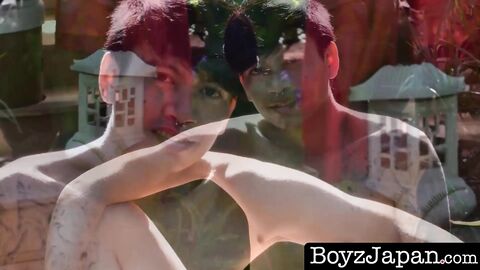 BoyzJapan.com - Japanese hottie with pierced cock teasing and playing till he cums