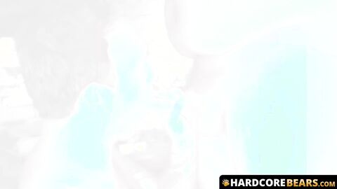 HardcoreBears.com - Throbbing cock bear Sebastian Sax fucked bareback doggystyle deep