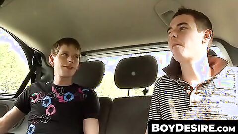 BoyDesire.com - Three young twinks' cock sucking and anal fucking adventure