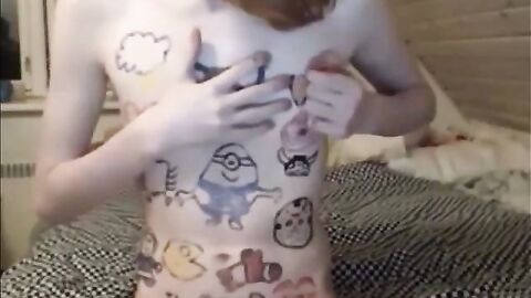 Redhead Viking Bi Boys' Camshow