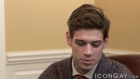 Kory Houston has his hole pierced by Michael Delray
