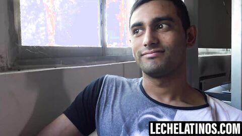 LecheLatinos.com - Erotic Joels face covered with my sticky cum load