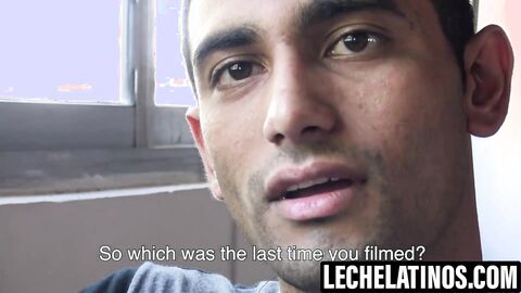 LecheLatinos.com - Erotic Joels face covered with my sticky cum load