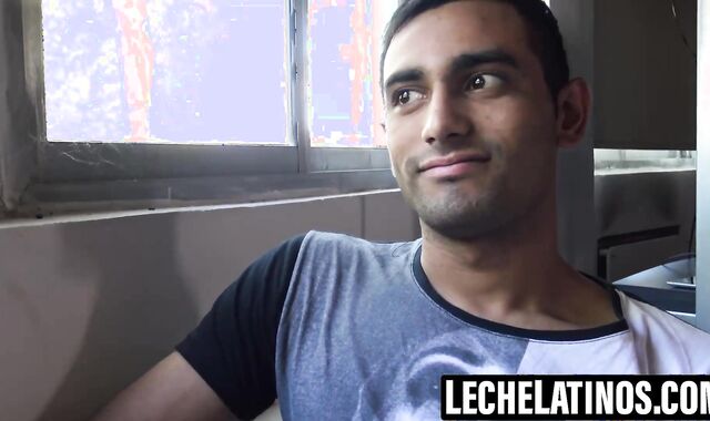 LecheLatinos.com - Erotic Joels face covered with my sticky cum load