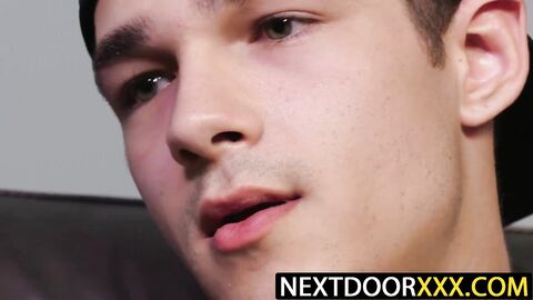 NextDoorXXX.com - Jayden Marcos deepthroats Carter Woods' cock