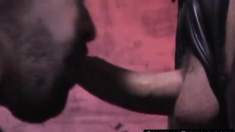CentralFisting.com - Torri's dick in Castan's throat during fisting