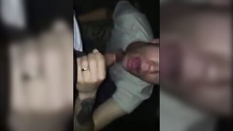 Big Black Cock Gives Facial to White Guy