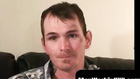 MenWorkinXXX.com - Younger amateur strokes his dick and releases a powerful load