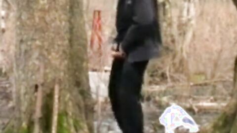 Lonely Daddy Strokes it Outside