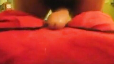 Skinny Twink's Thick Cum Orgasm While Humping a Towel