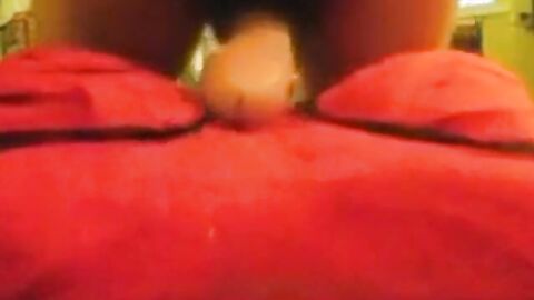Skinny Twink's Thick Cum Orgasm While Humping a Towel