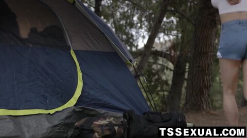 TSSexual.com - Liv Revamped's threesome with ts Korra and Johnny B