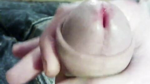 Big Cock Close-Up - Cumming Hard