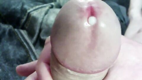 Big Cock Close-Up - Cumming Hard
