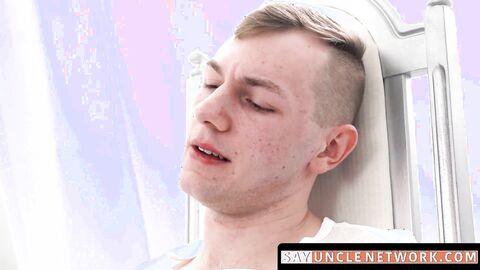 SayUncleNetwork.com - Mormon elder strokes his pupils cock while fingering him deep