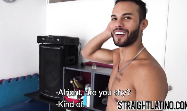 Dashing Latino has his first gay experienced being rawrailed