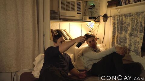 Tobias teases Michael Delray and gets destroyed by his vibrating pipe