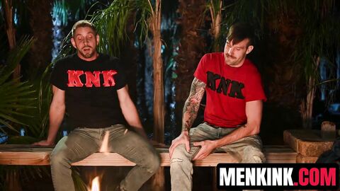 Johnny Ford gets frat revenge on Buck Richards with fireside bondage
