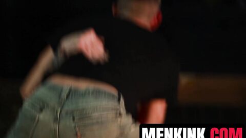 Johnny Ford gets frat revenge on Buck Richards with fireside bondage