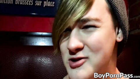 Horny Montreal roommates Skyler and Roscoe get freak on
