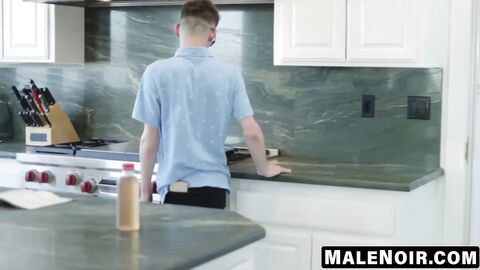 MaleNoir.com - Studly Dilon Diaz takes all of studly Avery Jones' cock