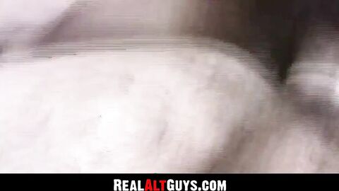 RealAltGuys.com - Wild anal sex and blowjob session with young alternative gays