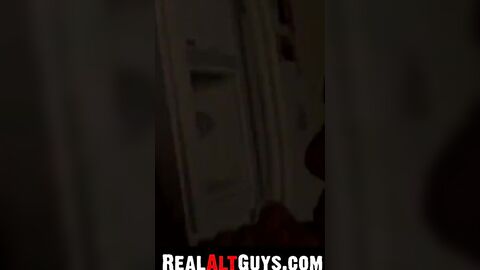 RealAltGuys.com - Long-haired redhead emo fucks a tattooed hunky gay's tight ass
