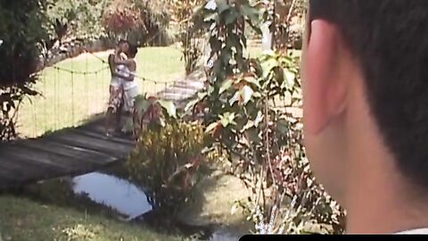 OTBXXX.com - Three latino twinks swap head before intense bareback fucking outdoors