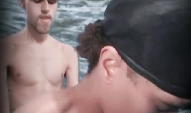 Inked stud finds dildo in fridge before banging ass