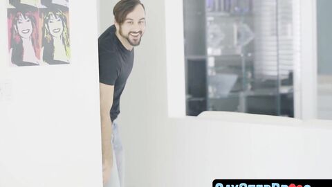 GayStepBros.com - Twink teased and left yearning for a rough raw pounding from his ol